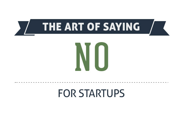 The Art of Saying NO For Startups