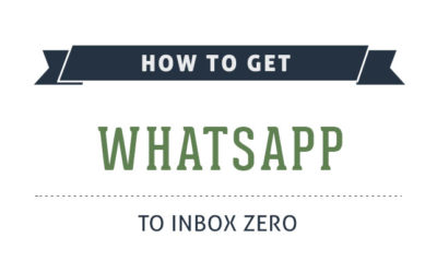 How to Get WhatsApp to Inbox Zero